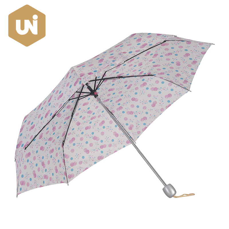 Choose from four aspects of folding umbrellas